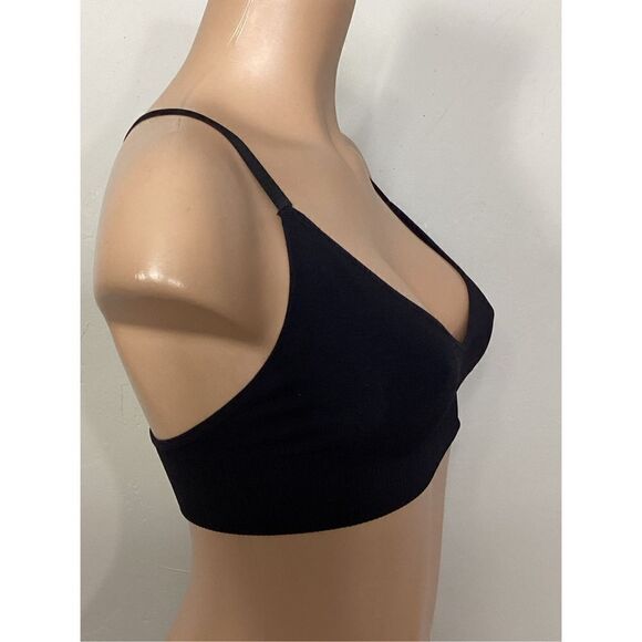New. Spiritual Gangster V-neck black bralette.  XS/S. Retails $68 - Picture 3 of 7